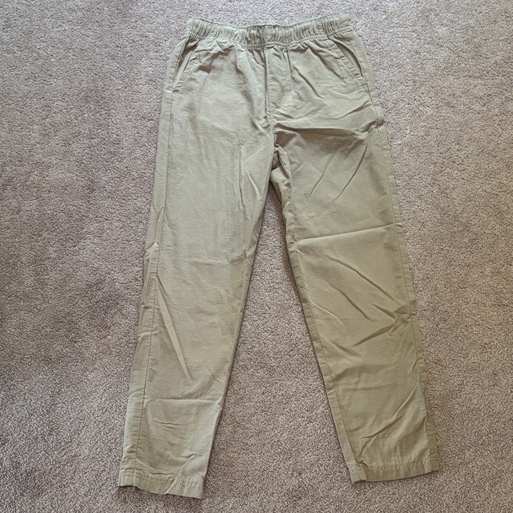 Jumping Beans Comfy Elastic Waist Boys Khakis EUC